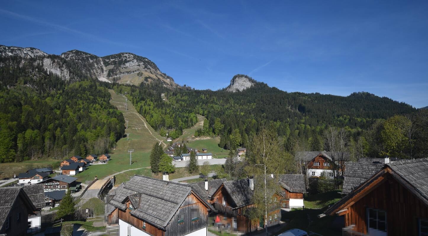 Archiv Foto Webcam Loser Altaussee - Sesselbahn Sandling-Jet