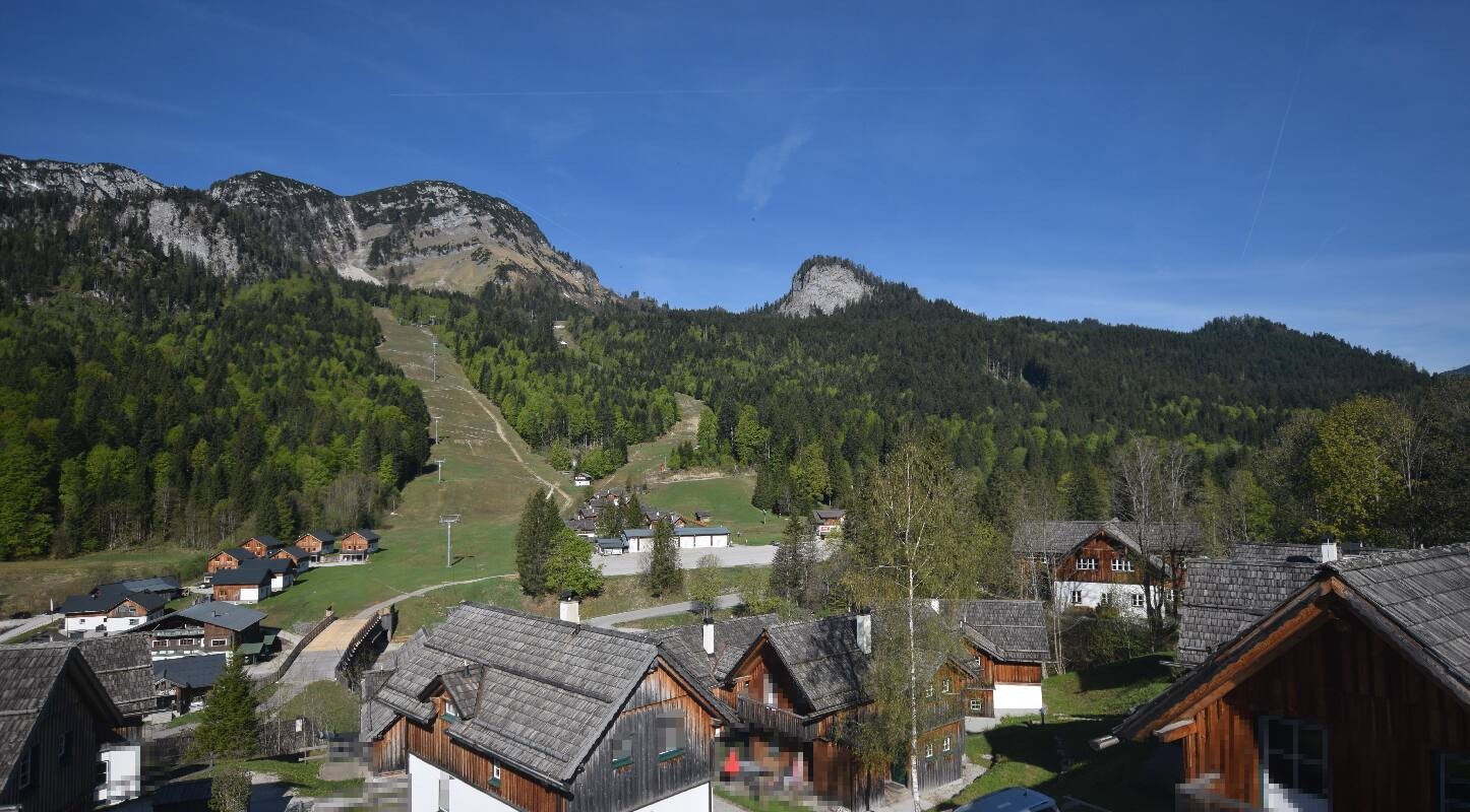 Archiv Foto Webcam Loser Altaussee - Sesselbahn Sandling-Jet