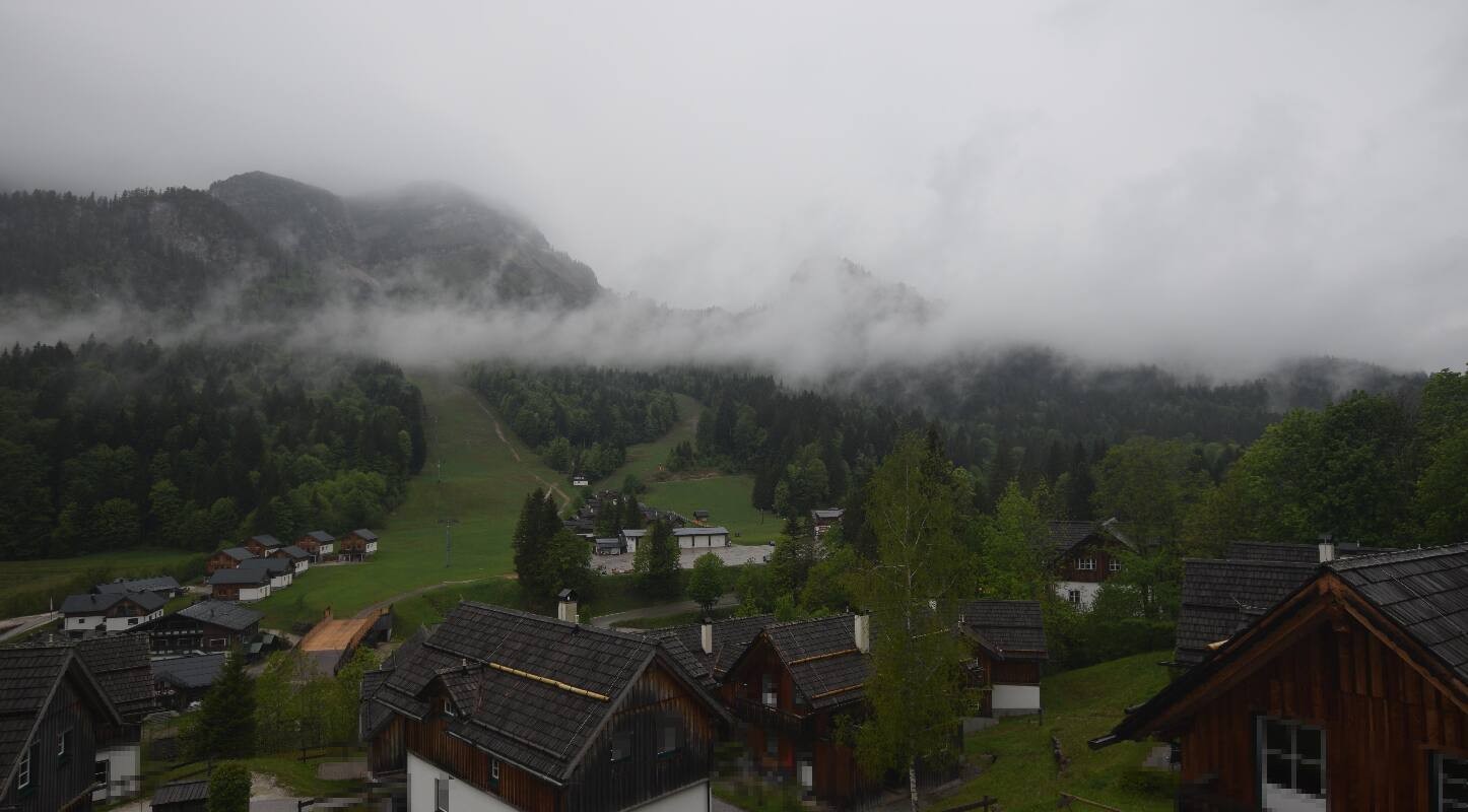 Archiv Foto Webcam Loser Altaussee - Sesselbahn Sandling-Jet