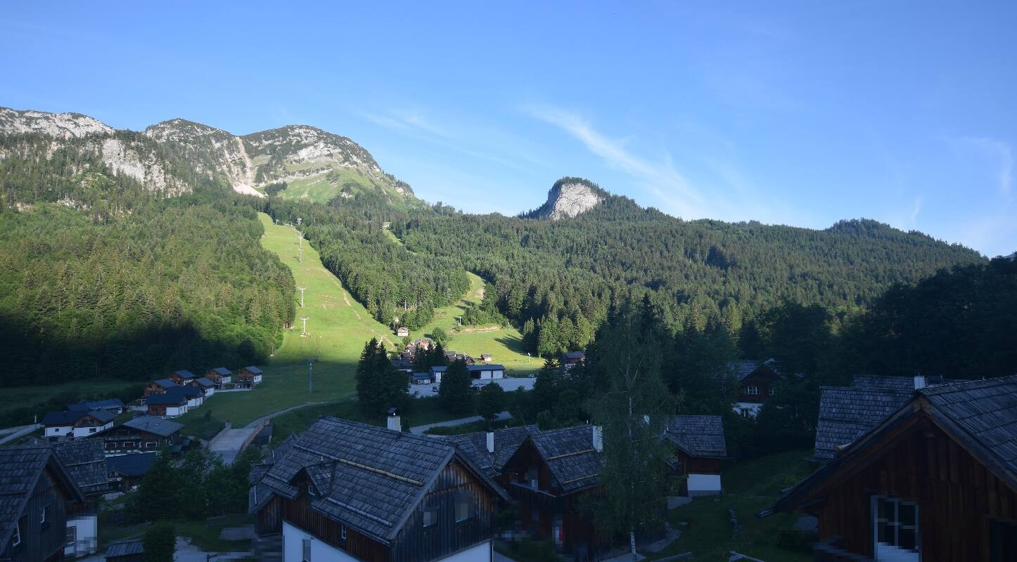 Archiv Foto Webcam Loser Altaussee - Sesselbahn Sandling-Jet