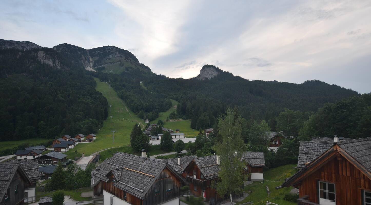 Archiv Foto Webcam Loser Altaussee - Sesselbahn Sandling-Jet