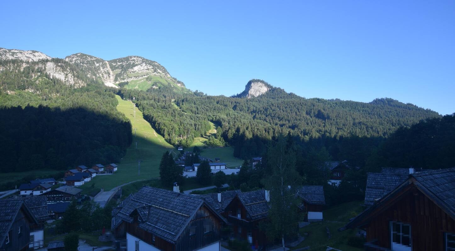 Archiv Foto Webcam Loser Altaussee - Sesselbahn Sandling-Jet