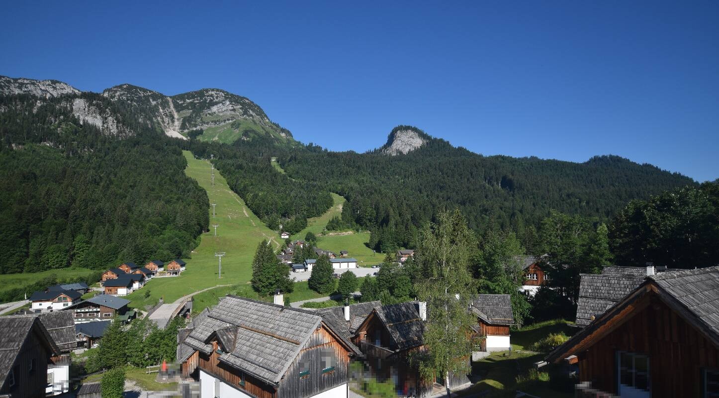 Archiv Foto Webcam Loser Altaussee - Sesselbahn Sandling-Jet