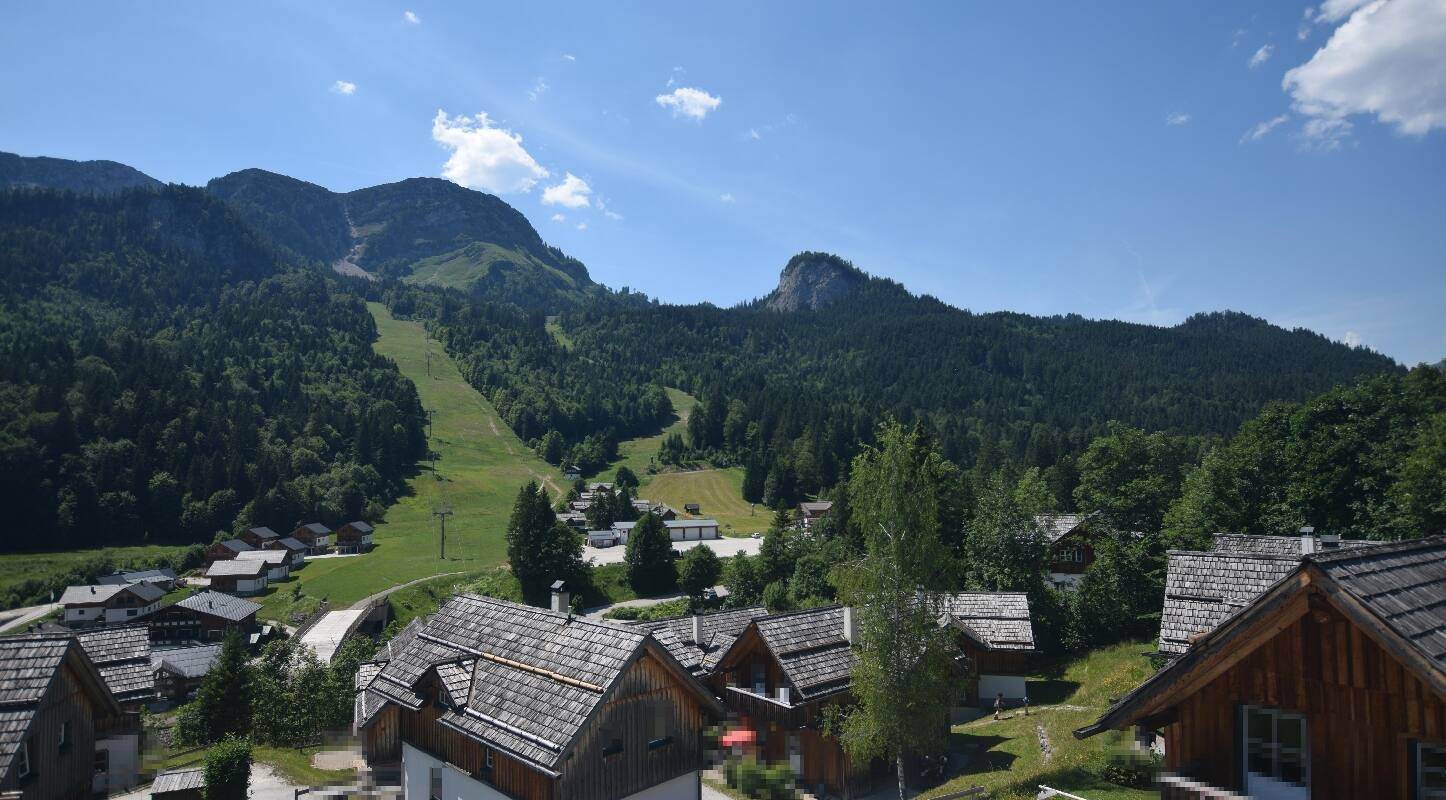 Archiv Foto Webcam Loser Altaussee - Sesselbahn Sandling-Jet