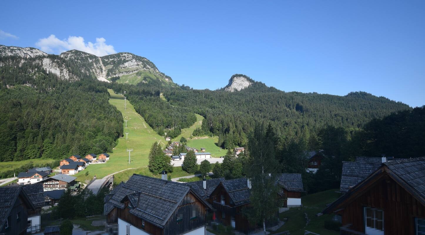 Archived image Webcam Loser Altaussee - Chairlift Sandling-Jet