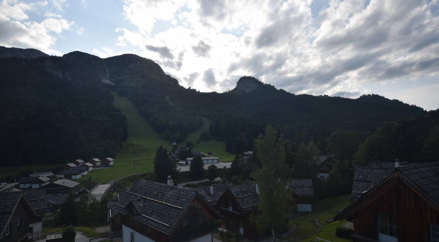 Archived image Webcam Loser Altaussee - Chairlift Sandling-Jet