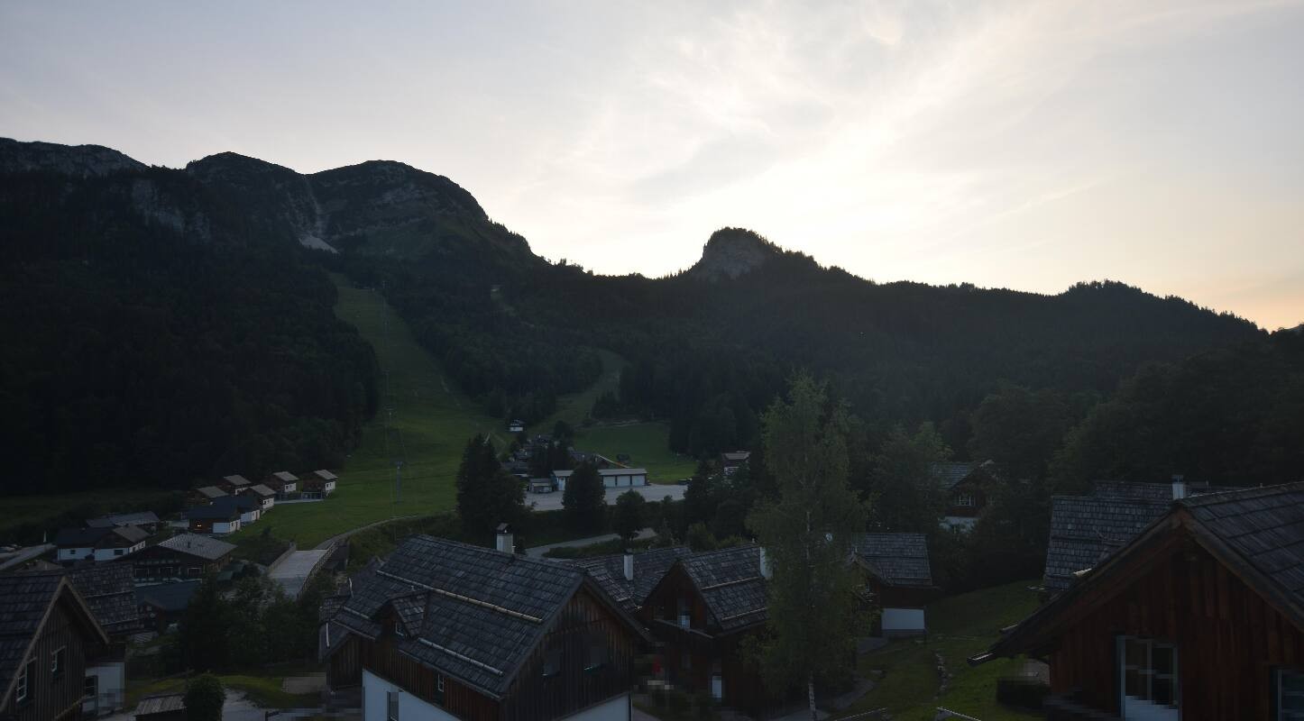 Archived image Webcam Loser Altaussee - Chairlift Sandling-Jet