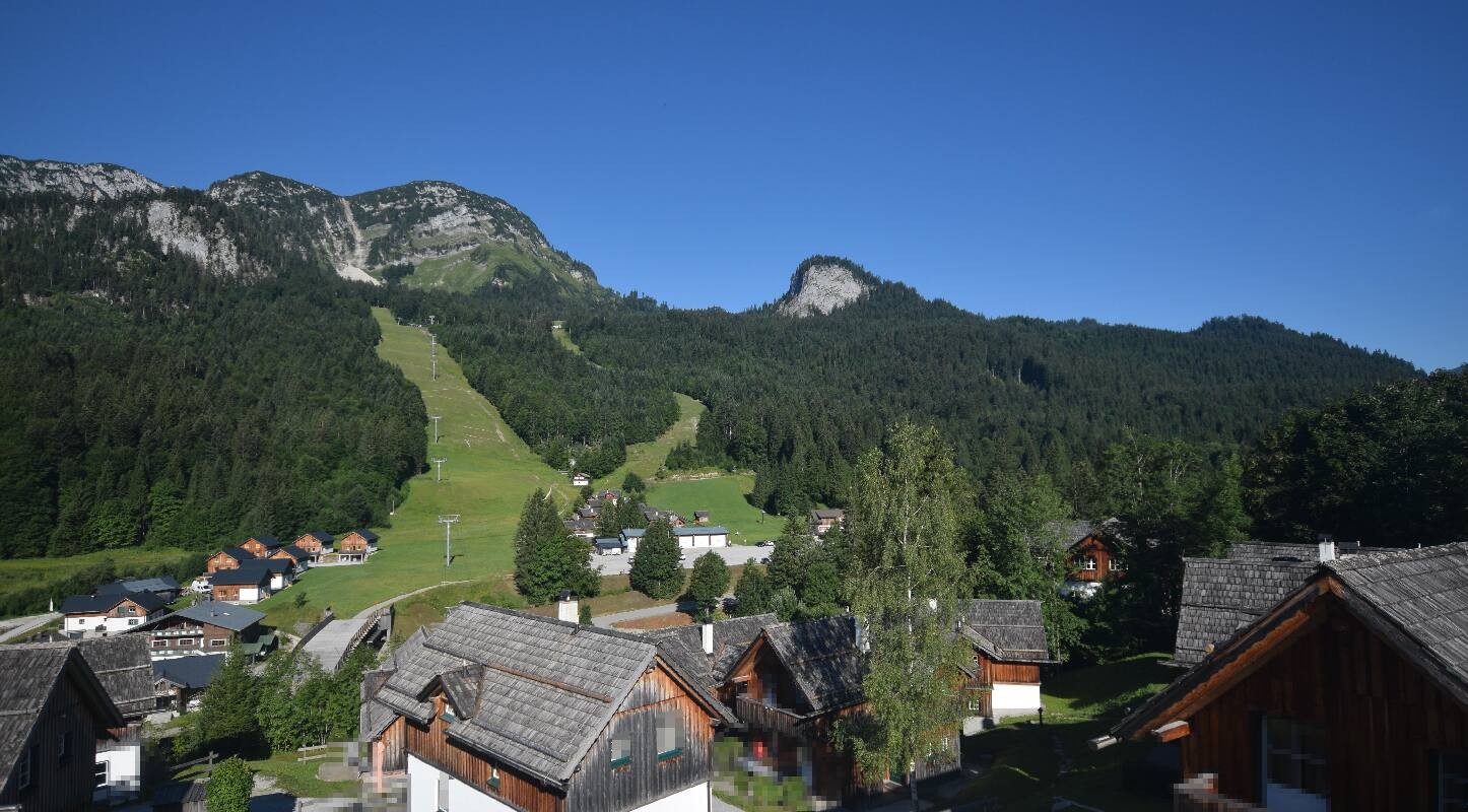 Archiv Foto Webcam Loser Altaussee - Sesselbahn Sandling-Jet