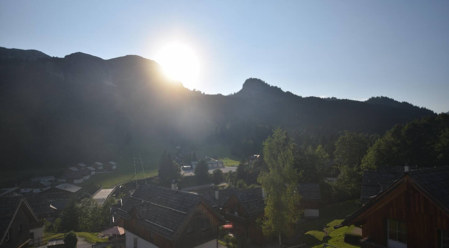 Archiv Foto Webcam Loser Altaussee - Sesselbahn Sandling-Jet