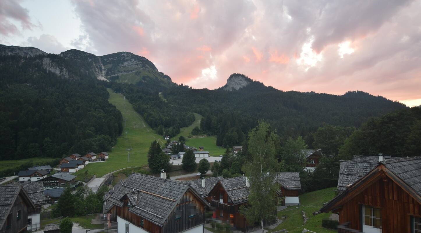 Archiv Foto Webcam Loser Altaussee - Sesselbahn Sandling-Jet
