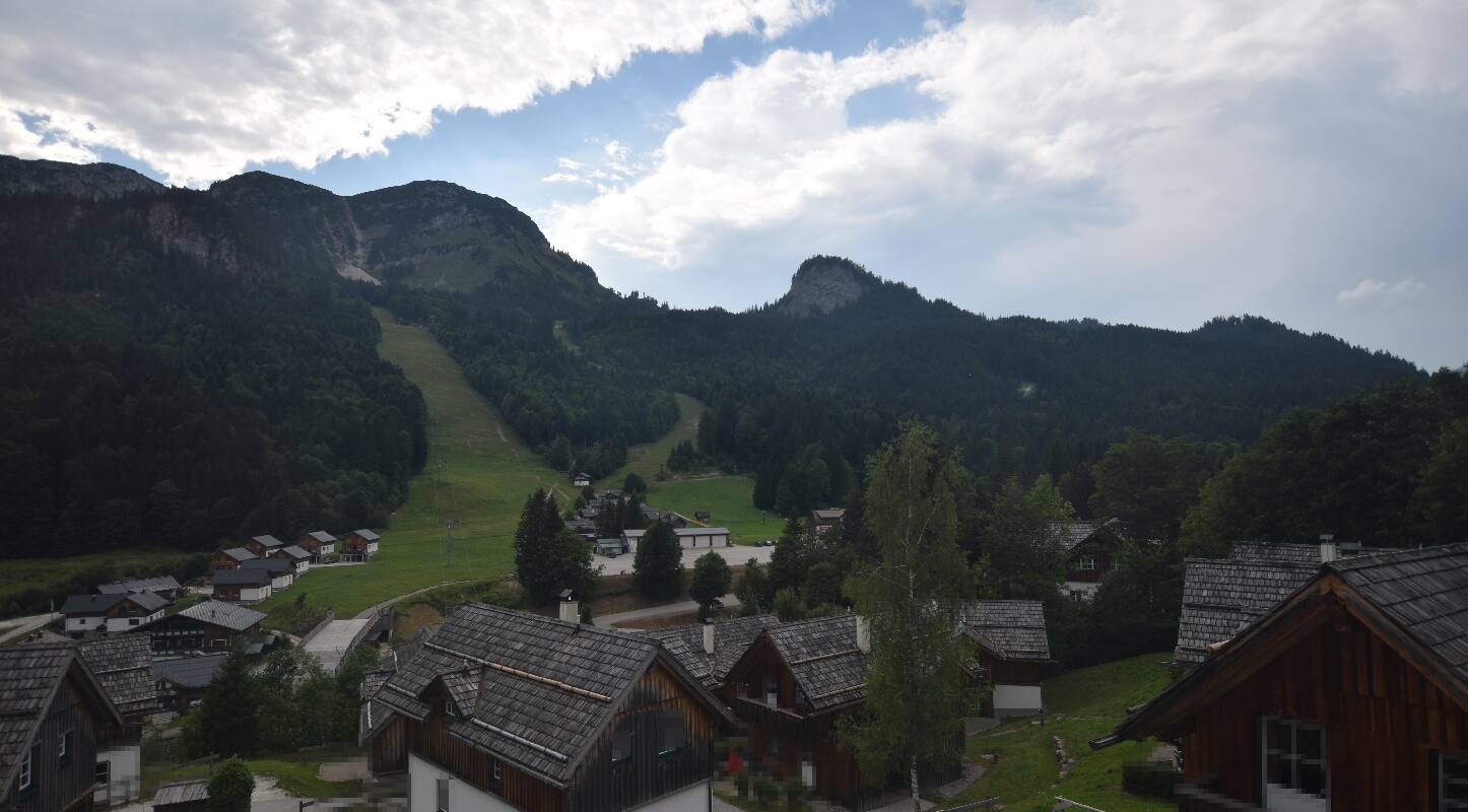 Archiv Foto Webcam Loser Altaussee - Sesselbahn Sandling-Jet