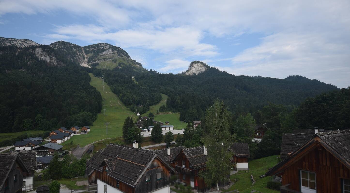 Archiv Foto Webcam Loser Altaussee - Sesselbahn Sandling-Jet