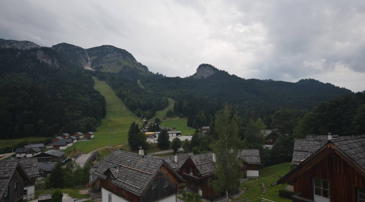 Archiv Foto Webcam Loser Altaussee - Sesselbahn Sandling-Jet
