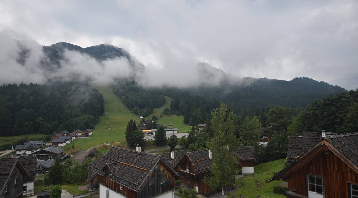 Archiv Foto Webcam Loser Altaussee - Sesselbahn Sandling-Jet