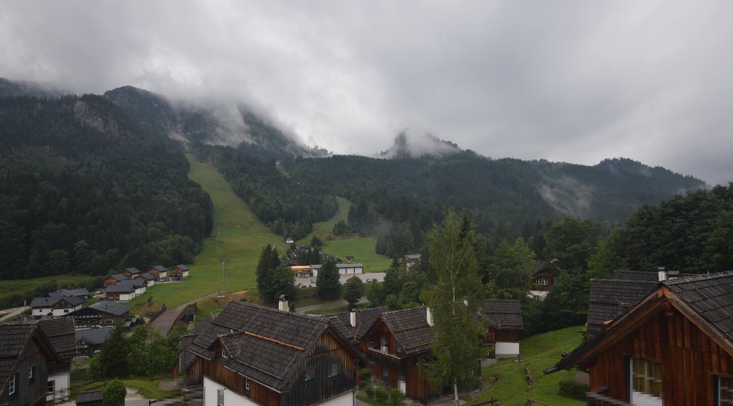 Archiv Foto Webcam Loser Altaussee - Sesselbahn Sandling-Jet