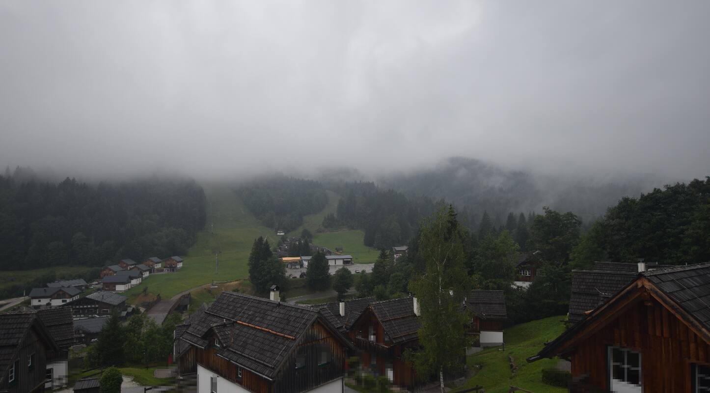 Archiv Foto Webcam Loser Altaussee - Sesselbahn Sandling-Jet