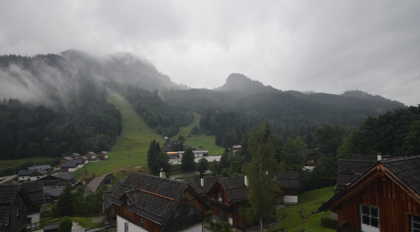 Archiv Foto Webcam Loser Altaussee - Sesselbahn Sandling-Jet