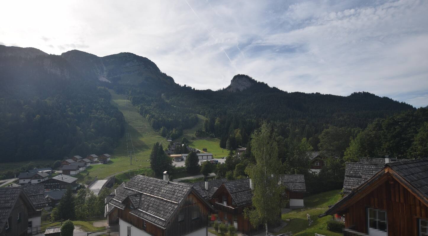 Archiv Foto Webcam Loser Altaussee - Sesselbahn Sandling-Jet