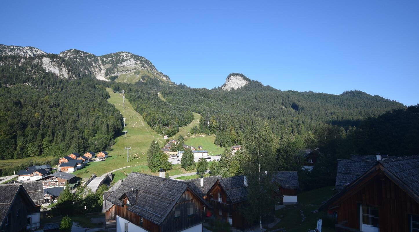 Archiv Foto Webcam Loser Altaussee - Sesselbahn Sandling-Jet