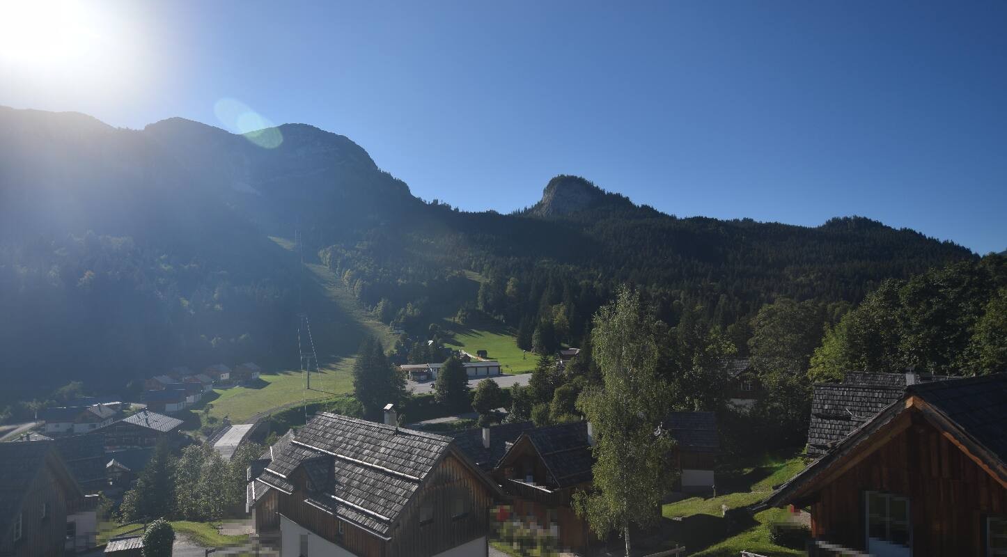 Archiv Foto Webcam Loser Altaussee - Sesselbahn Sandling-Jet