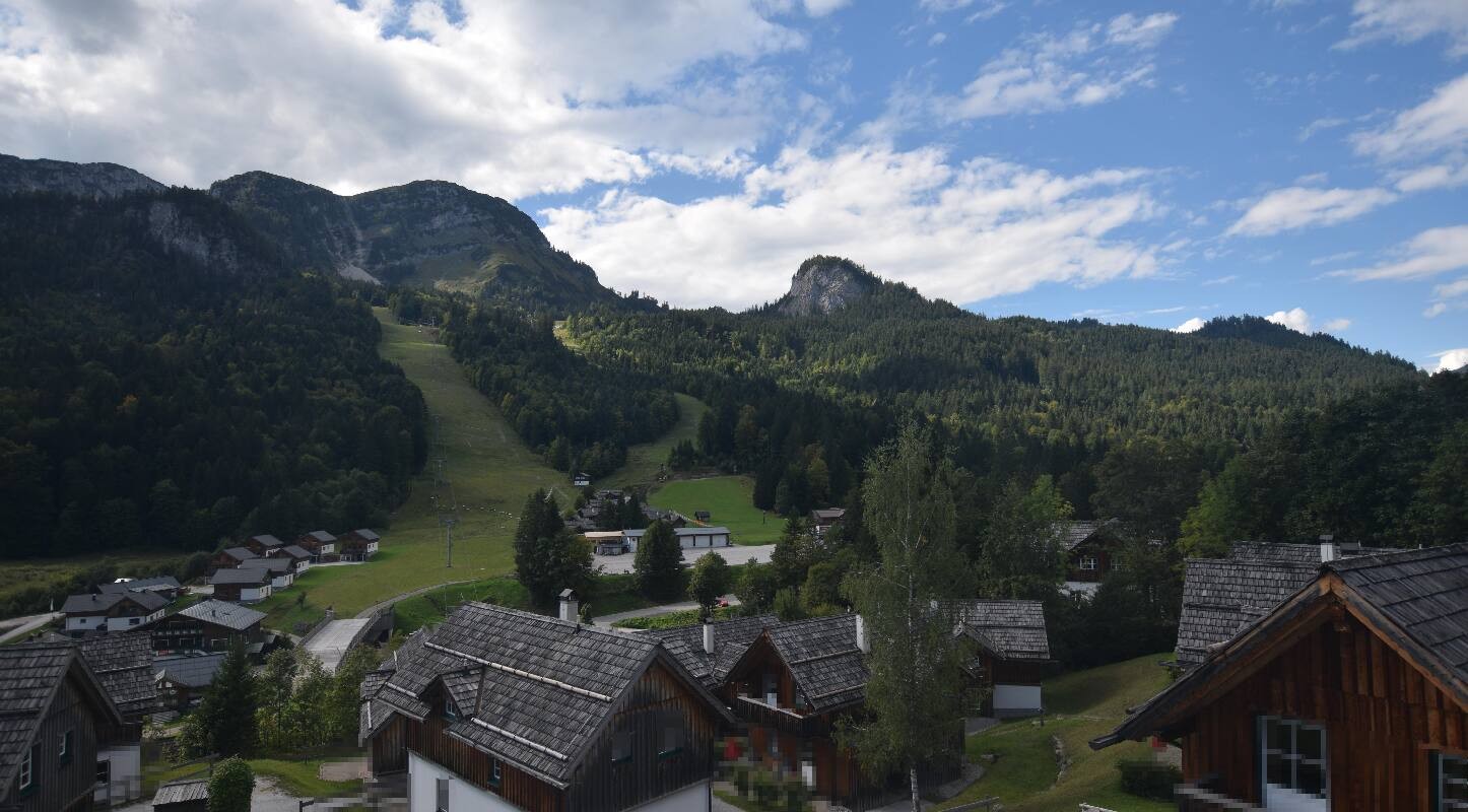 Archiv Foto Webcam Loser Altaussee - Sesselbahn Sandling-Jet