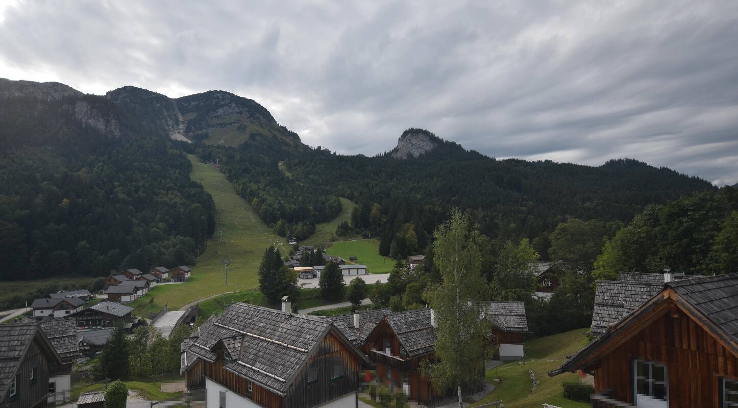 Archiv Foto Webcam Loser Altaussee - Sesselbahn Sandling-Jet