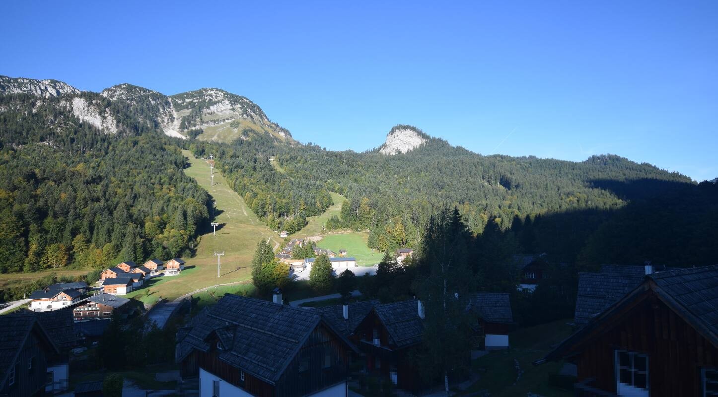 Archiv Foto Webcam Loser Altaussee - Sesselbahn Sandling-Jet
