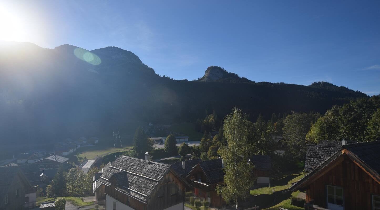 Archiv Foto Webcam Loser Altaussee - Sesselbahn Sandling-Jet