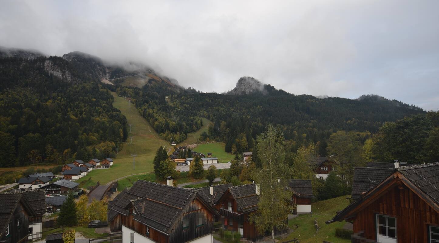 Archiv Foto Webcam Loser Altaussee - Sesselbahn Sandling-Jet
