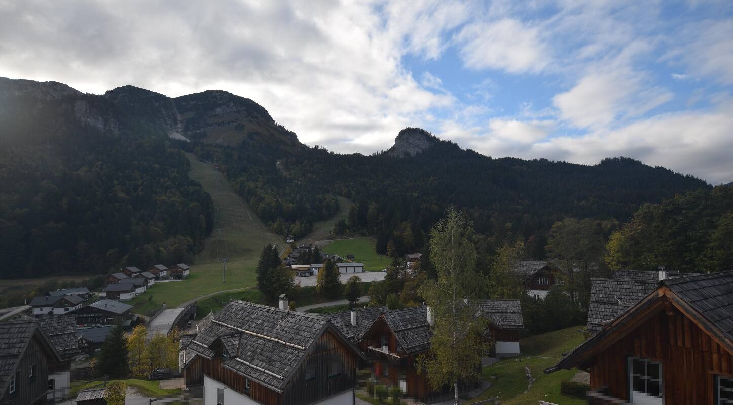 Archiv Foto Webcam Loser Altaussee - Sesselbahn Sandling-Jet