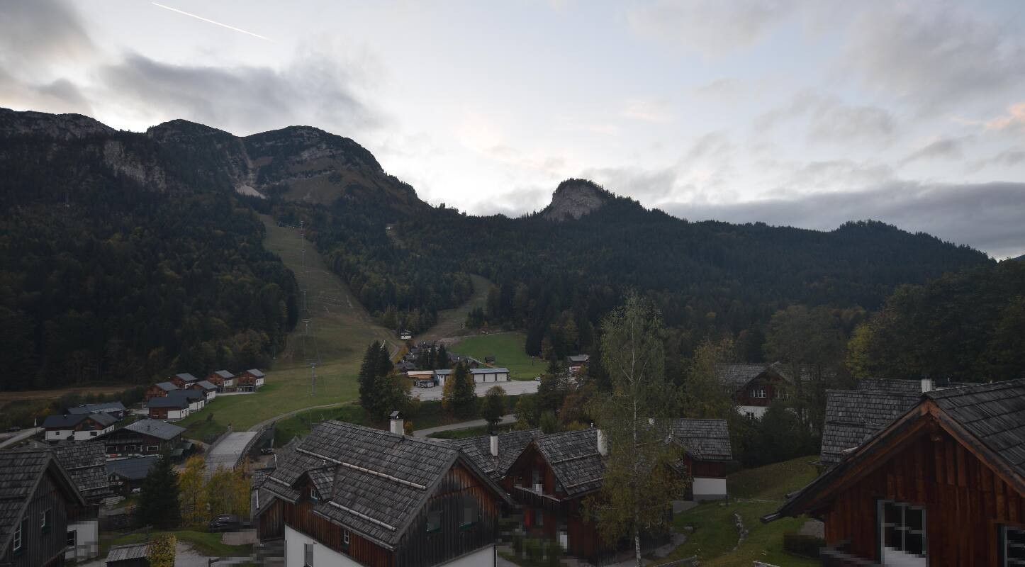 Archiv Foto Webcam Loser Altaussee - Sesselbahn Sandling-Jet
