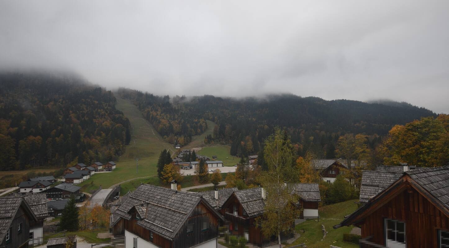 Archiv Foto Webcam Loser Altaussee - Sesselbahn Sandling-Jet