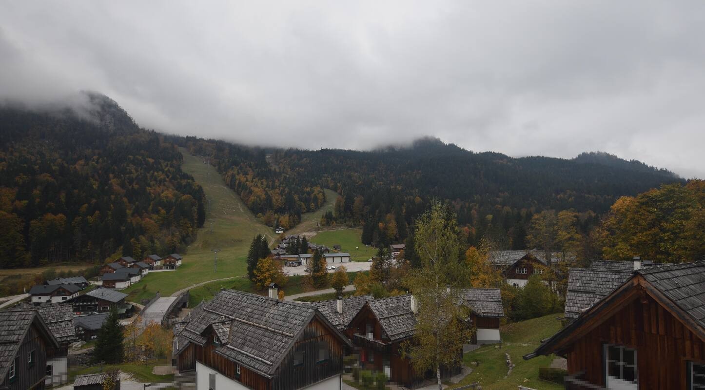 Archiv Foto Webcam Loser Altaussee - Sesselbahn Sandling-Jet