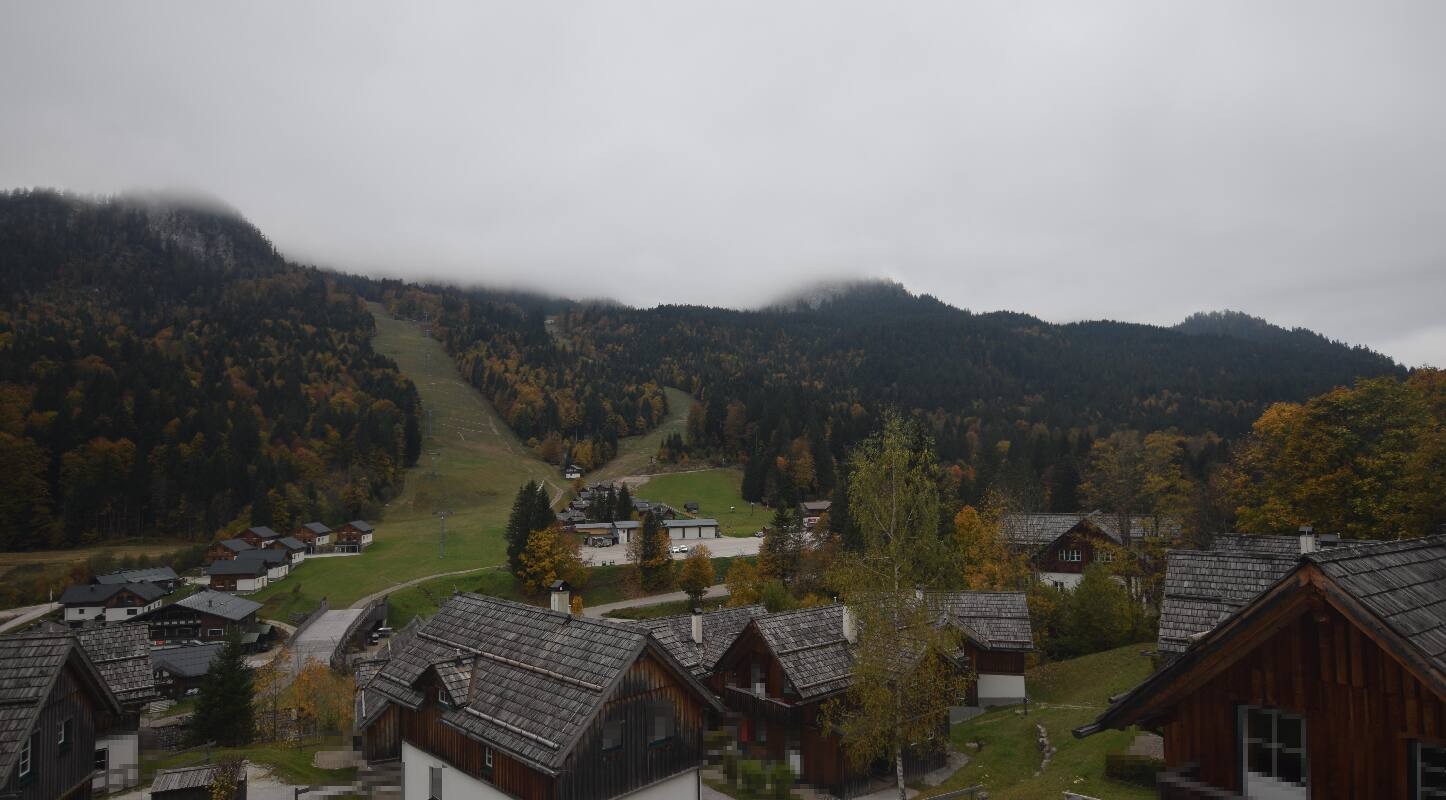 Archiv Foto Webcam Loser Altaussee - Sesselbahn Sandling-Jet