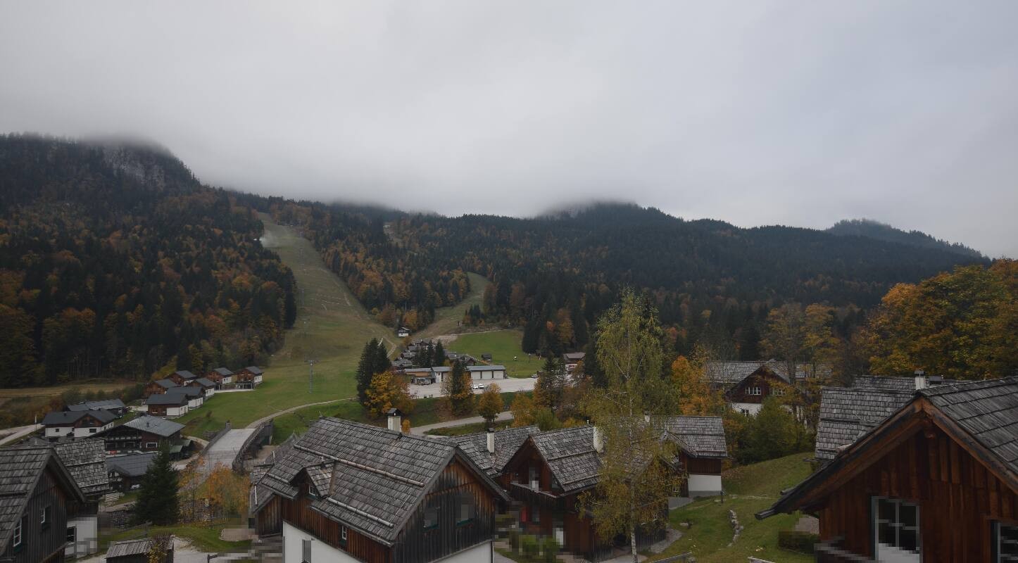 Archiv Foto Webcam Loser Altaussee - Sesselbahn Sandling-Jet