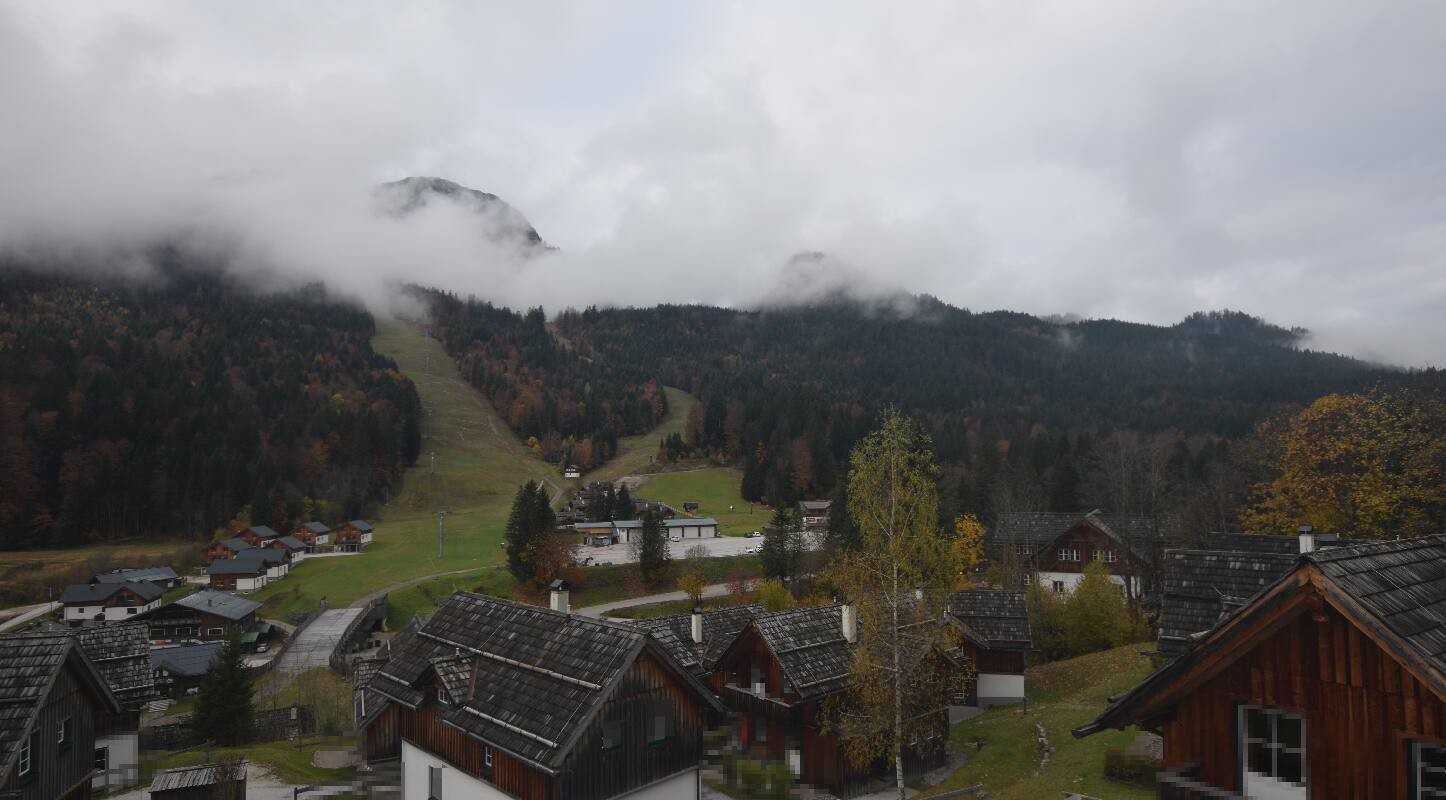 Archiv Foto Webcam Loser Altaussee - Sesselbahn Sandling-Jet