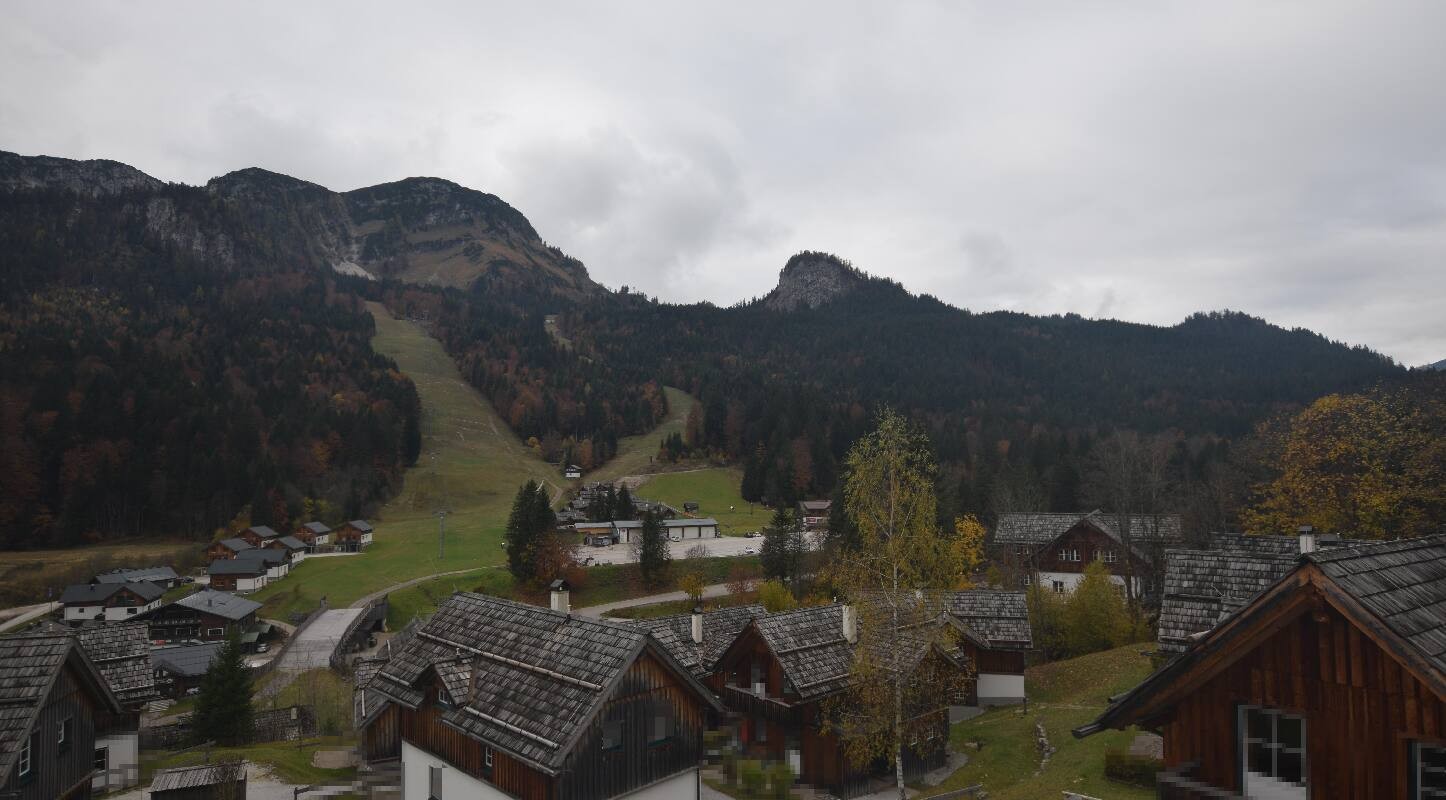 Archiv Foto Webcam Loser Altaussee - Sesselbahn Sandling-Jet