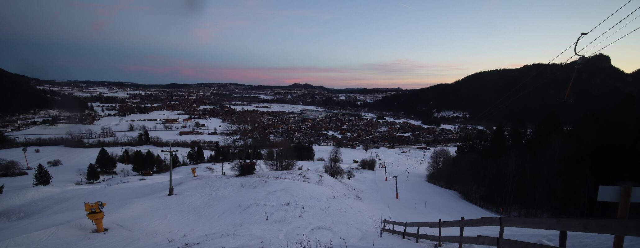 Archiv Foto Webcam Pfronten - Skizentrum