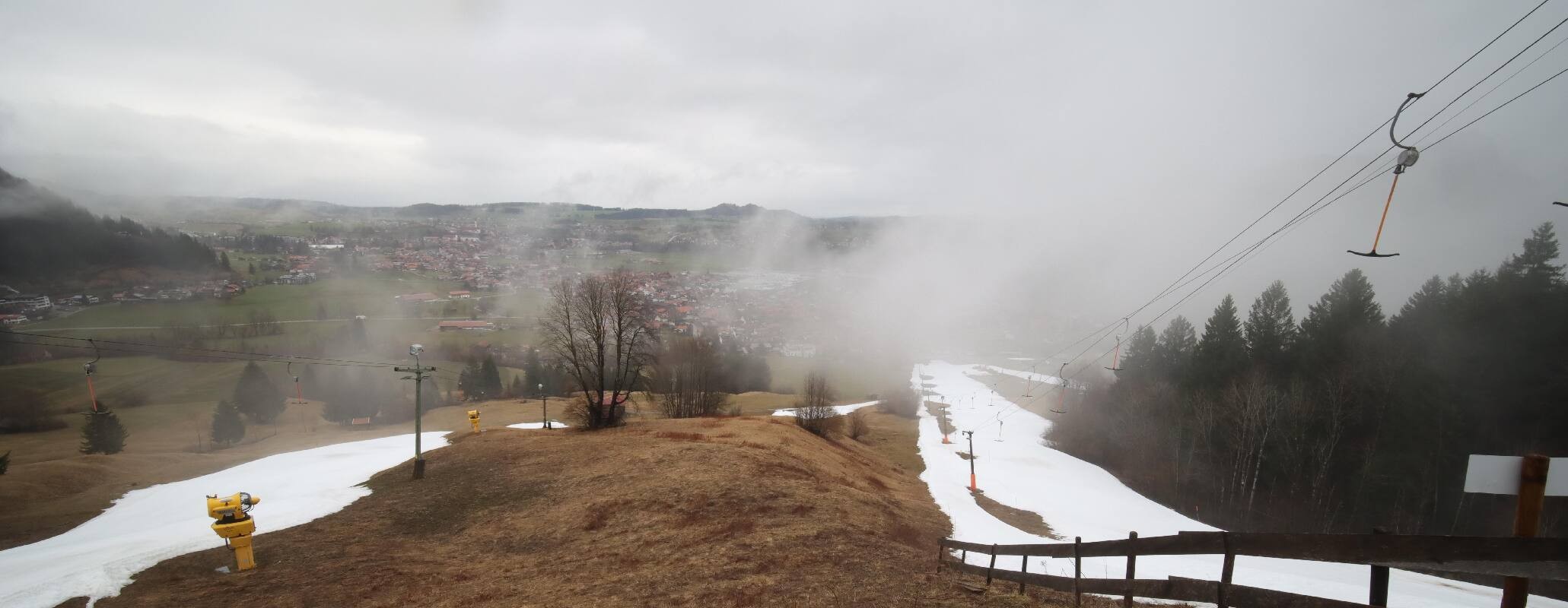 Archived image Webcam Pfronten - View Ski Resort