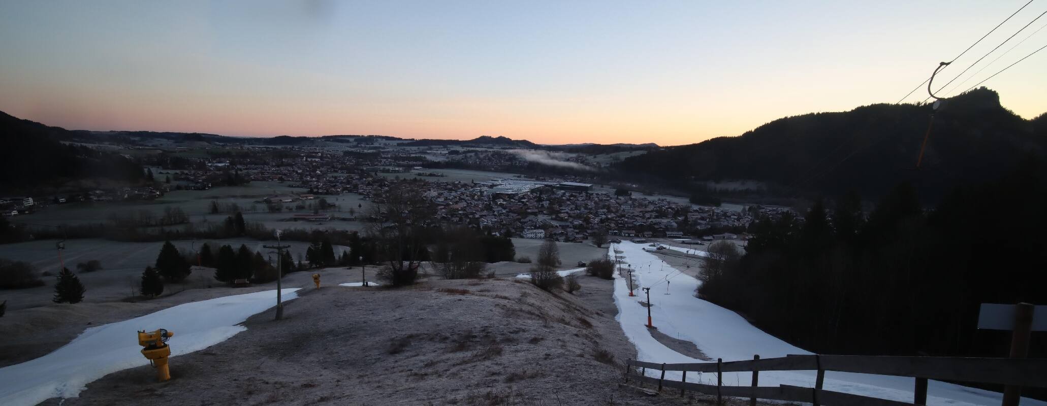 Archived image Webcam Pfronten - View Ski Resort