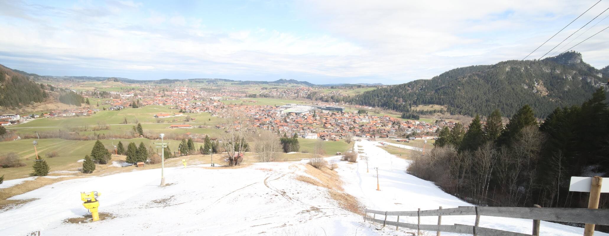 Archiv Foto Webcam Pfronten - Skizentrum
