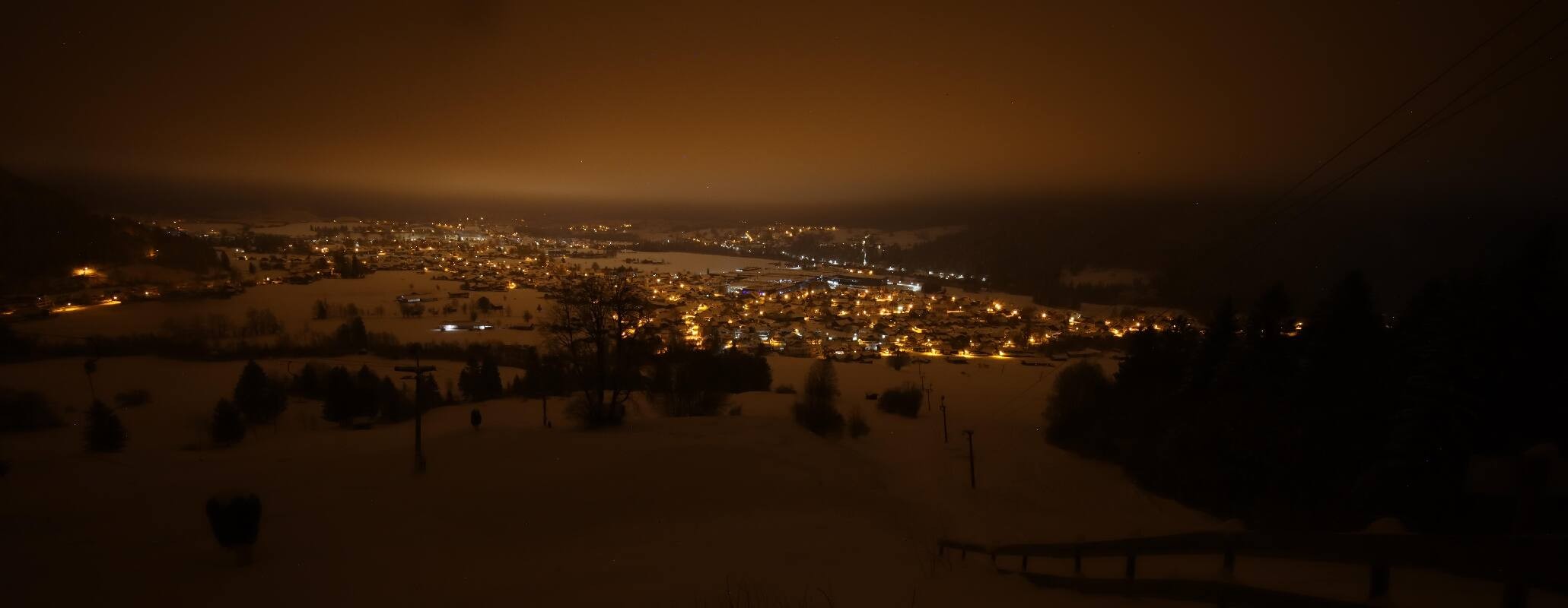 Archived image Webcam Pfronten - View Ski Resort