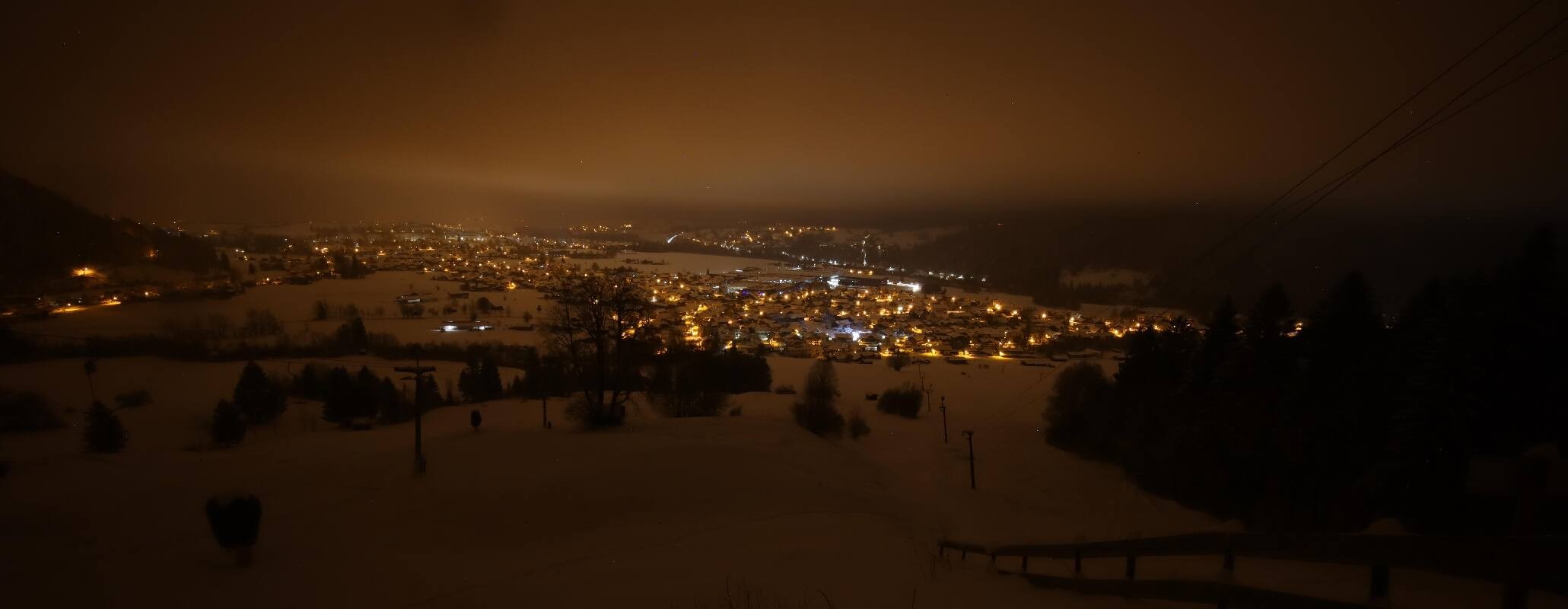 Archived image Webcam Pfronten - View Ski Resort