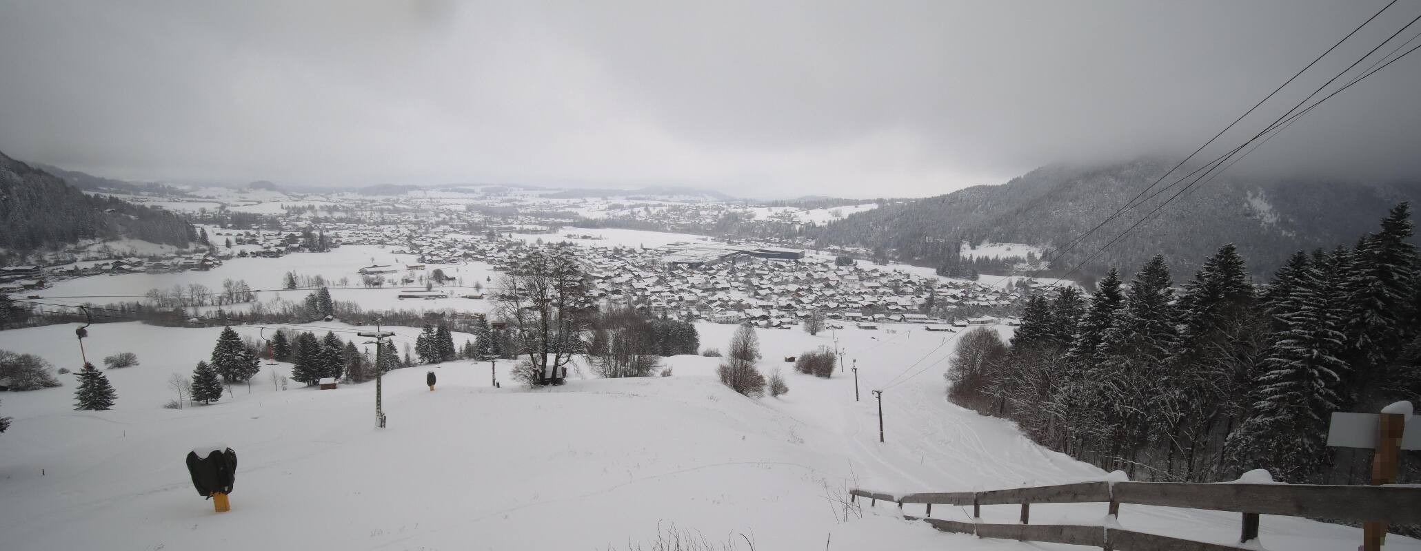 Archived image Webcam Pfronten - View Ski Resort