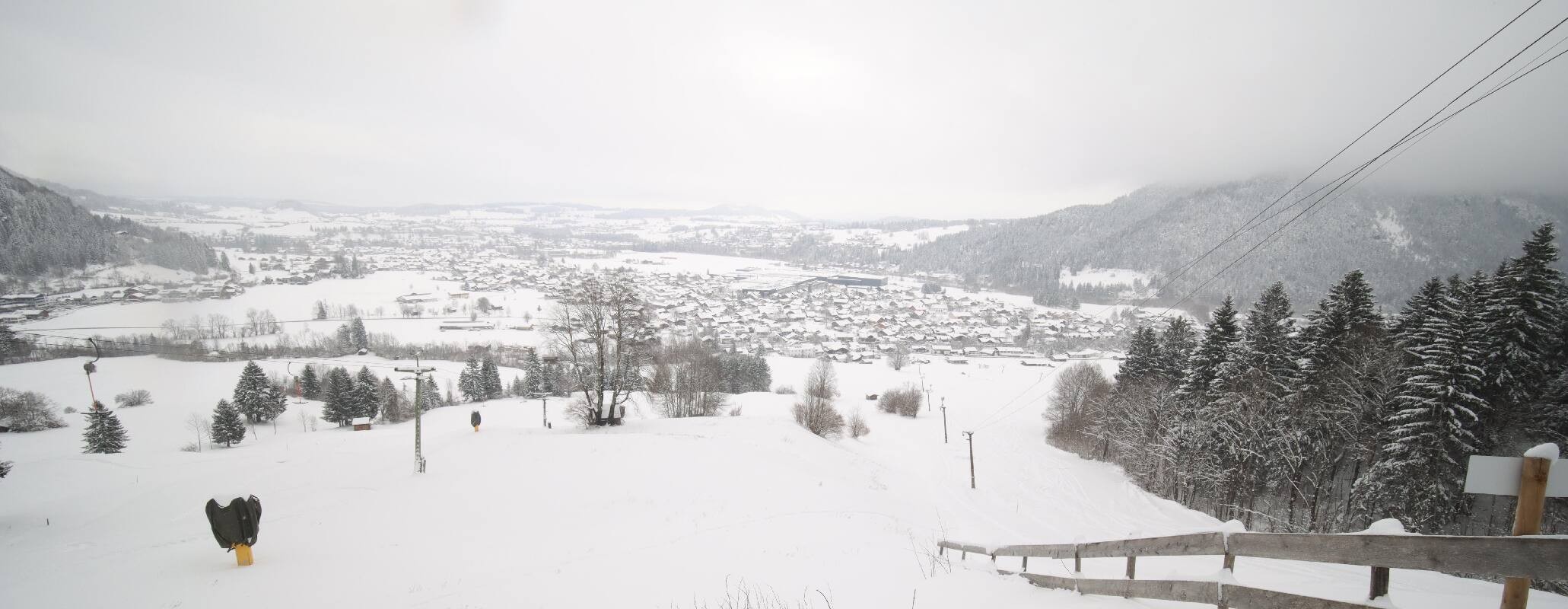 Archived image Webcam Pfronten - View Ski Resort