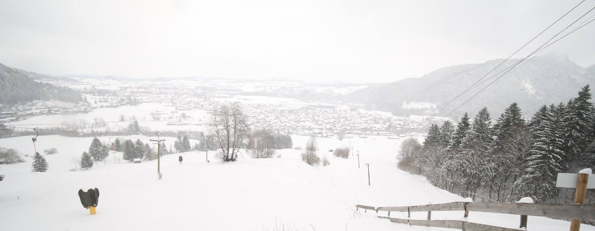 Archived image Webcam Pfronten - View Ski Resort