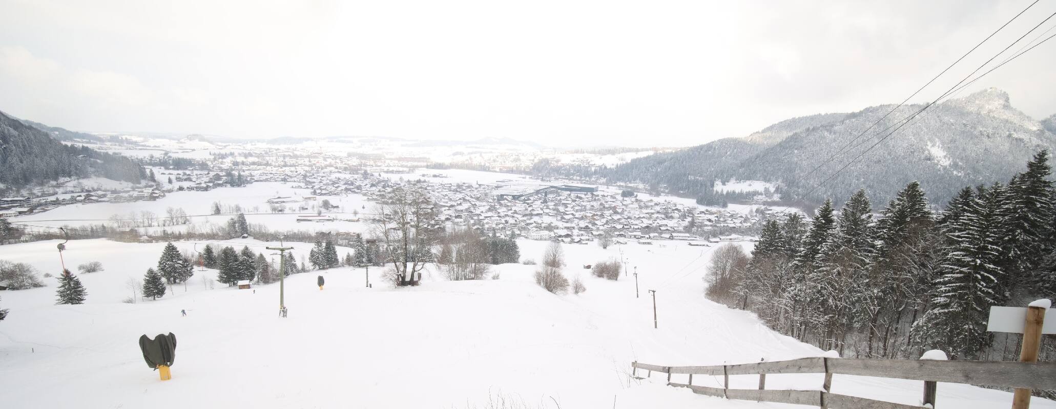 Archived image Webcam Pfronten - View Ski Resort