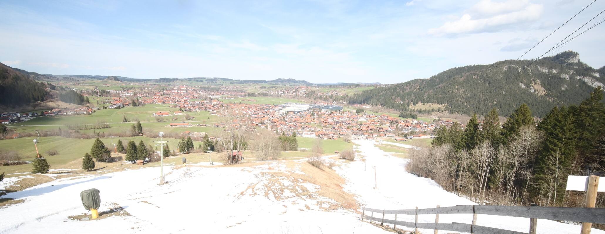 Archived image Webcam Pfronten - View Ski Resort