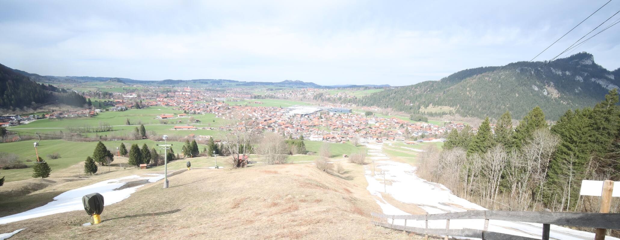 Archived image Webcam Pfronten - View Ski Resort