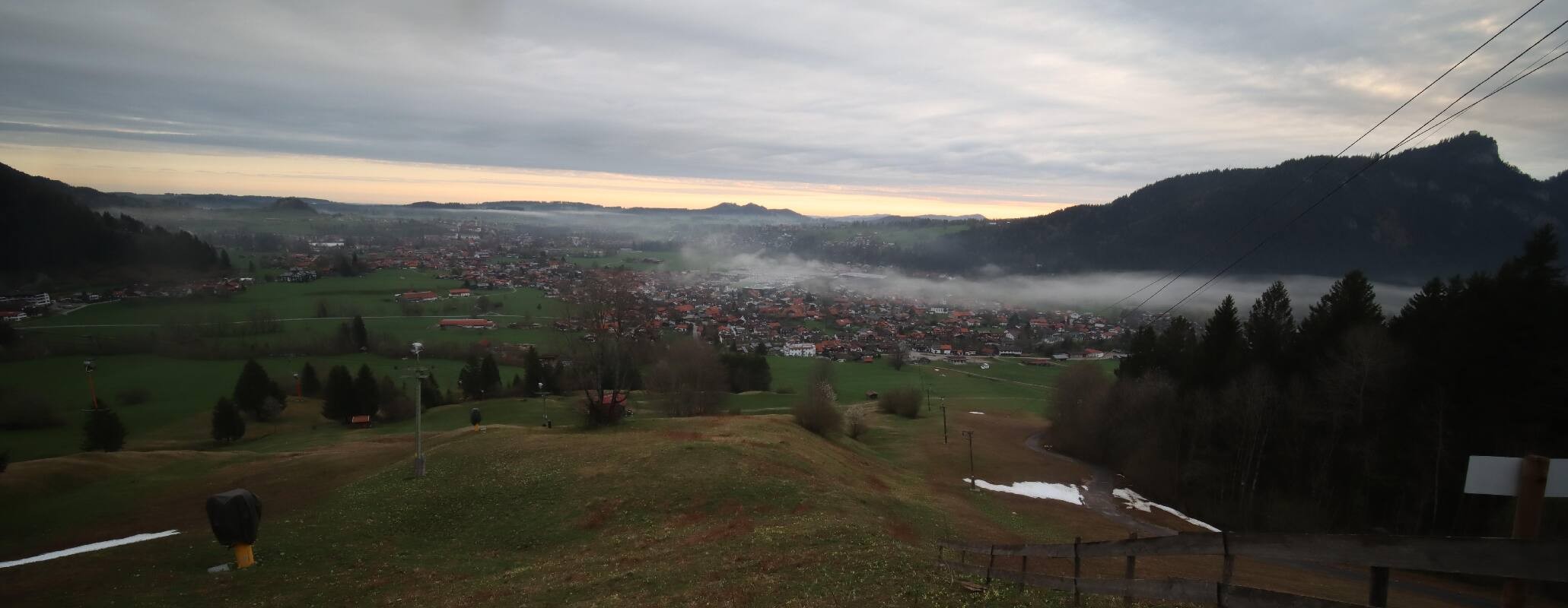 Archived image Webcam Pfronten - View Ski Resort